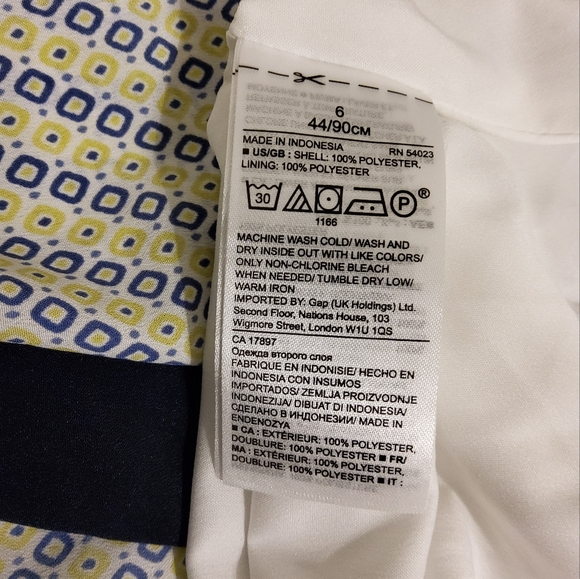 NWT! Banana Republic Fit & Flare Asymmetrical Surplice Spaghetti Strap Size 6 - Picture 9 of 9